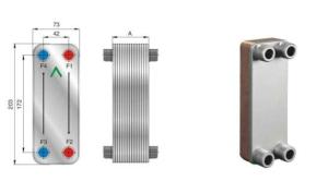 Quality Heat Exchanger Manufacturer Condenser Stainless Steel for Small Copper Welded Heat Exchanger wholesale