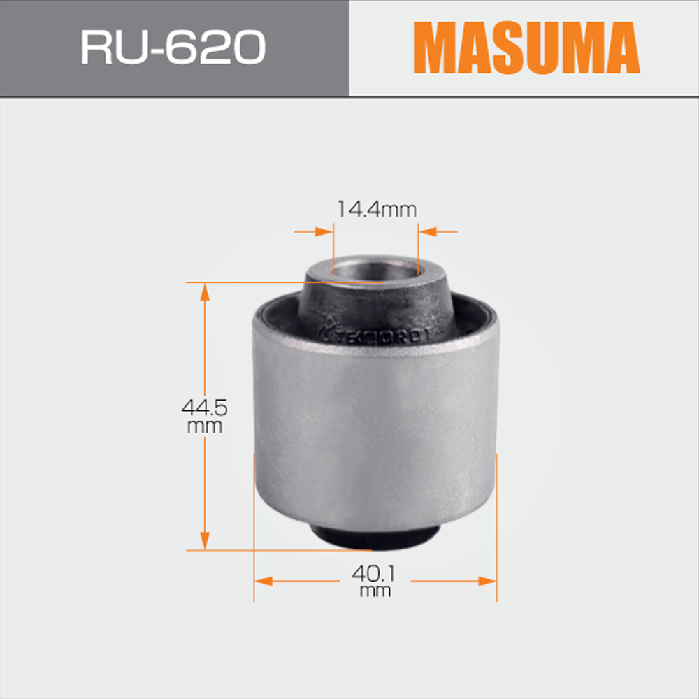 Replace/Repair RU-620 MASUMA Auto Conduit Mounting Bush VUJNC22 LD20 for HONDA STREAM