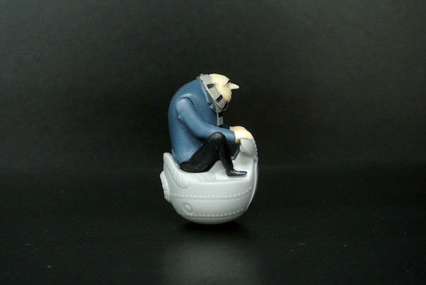 Grey Color Gru Action Figure , Cartoon Characters Toys For Souvenir