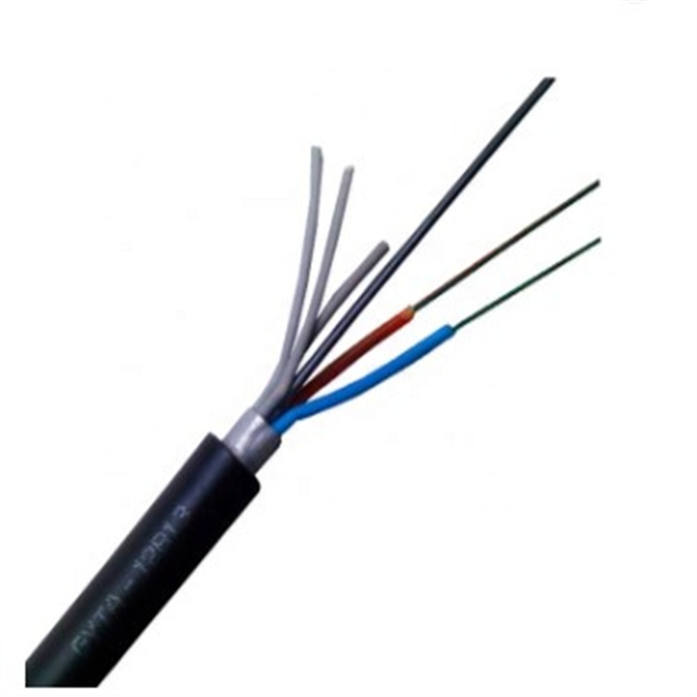 GYTY53 direct buried 24 core fiber optical cable, GYTY53 72 core duct fiber optic cable