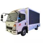 90km/H Mobile LED Display Truck Loop Ventilation Digital LED Advertising Truck