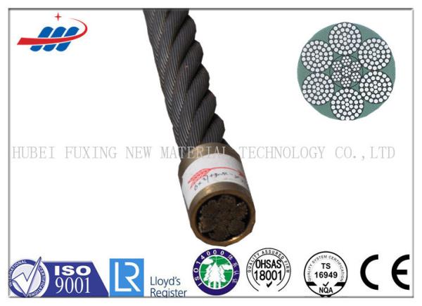 1570-1960MPA ZS / SZ Lay Wire Rope For Fishery Or Hoist , Anti Rotation Wire