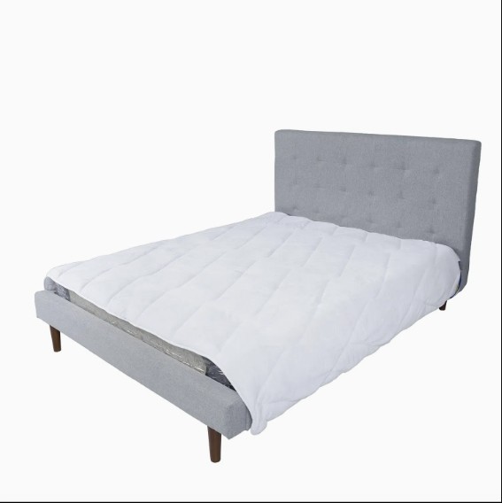 Anti-Allergic Diamond-Shaped White Color Flannel Duvet With Filling Quilt