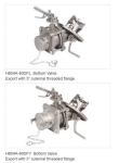 H804A-80 Stainless Steel Bottom Emergency Shut Valves for Chemical Tank Truck