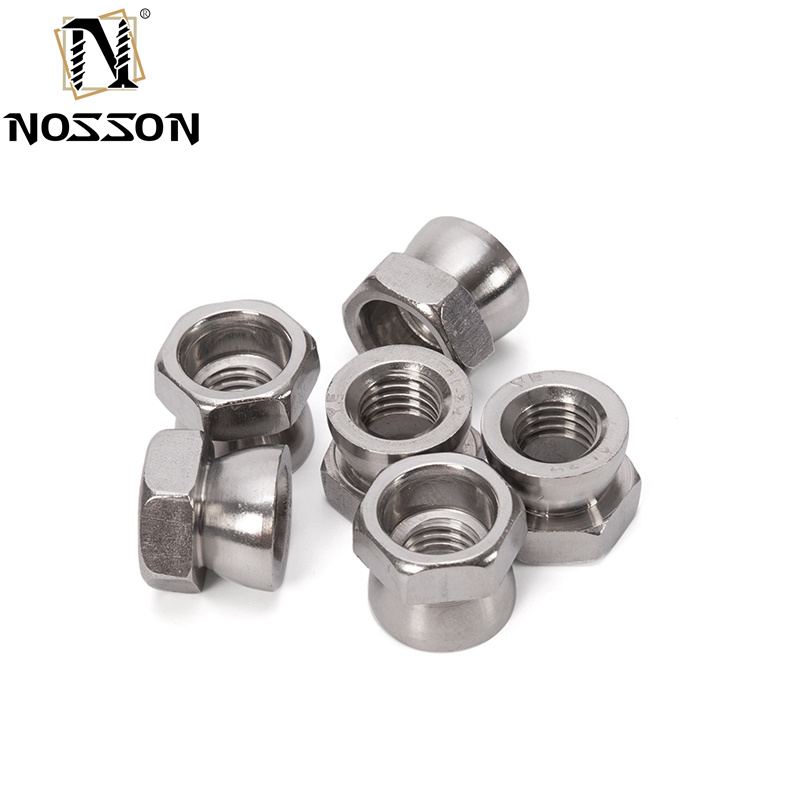 ISO Standard M6 M8 M10 Steel Security Shear Nut Stainless Steel 304 316 Break Away Nut Anti Theft Nut Finish ZINC PLATED