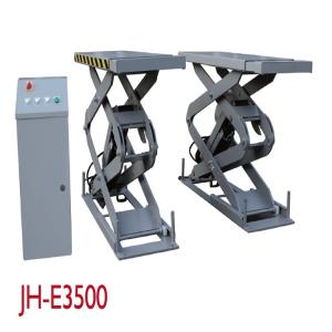 Quality Electronic Hydraulic Vehicle Scissor Lift With Control Box 3500KGS Capacity wholesale