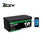 Solar 24v LiFePO4 Battery 100ah Lithium Ion Lifepo4 Battery Home Power