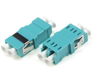 Quality OM3 Fiber Optic Adapters , Lc To Lc Fiber Coupler plastic housing wholesale
