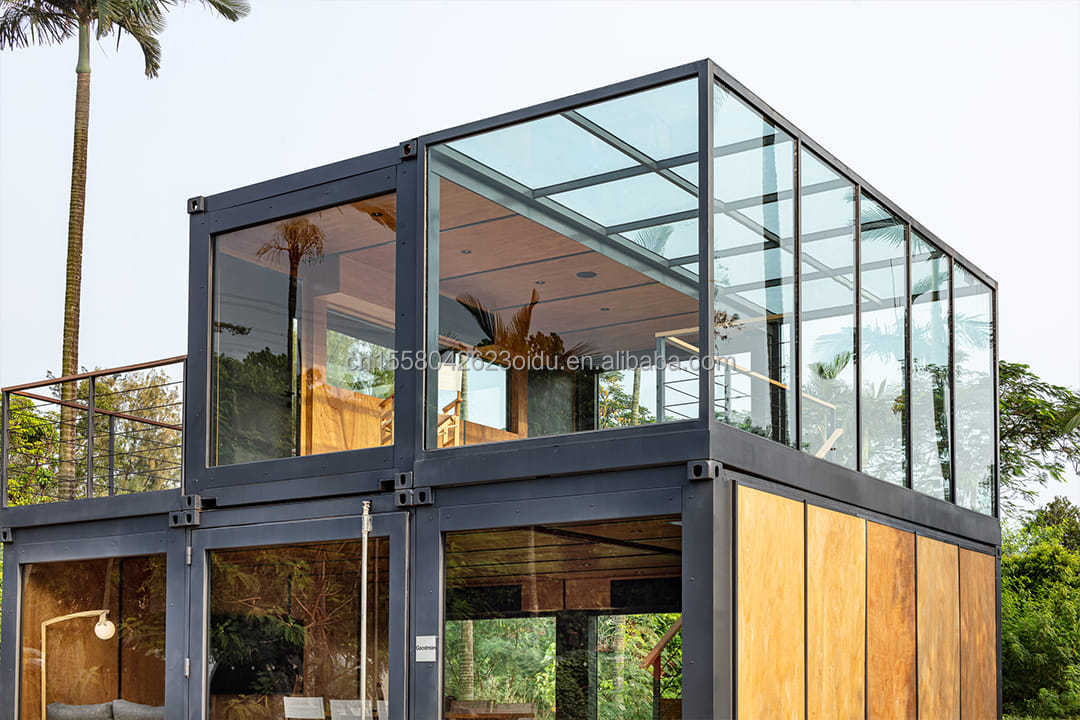 Portable Shipping Modular Prefab Folding Living Homes Storage Expandable Container House with Customized Color and 3D Model