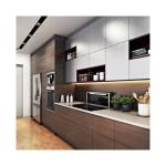 Customized Veneer Color Lacquer Painting Modern Kitchen Cabinets from Villa