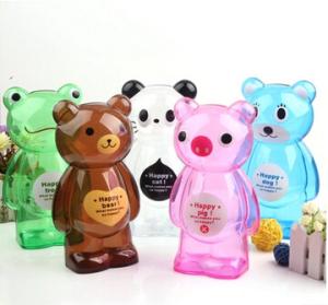 Quality New promotion gift creative product bear shape saving bank money box wholesale