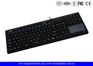 Quality Backlight 106 Keys Waterproof Silicone USB Keyboard Lightweight wholesale