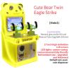 Buy cheap kids arcade shooting game play Two-Player War Eagle Attack Shooting Game from wholesalers