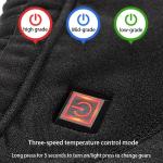 100% Cotton Rechargeable Heated Vest Pants Multifunctional Elastic Waist
