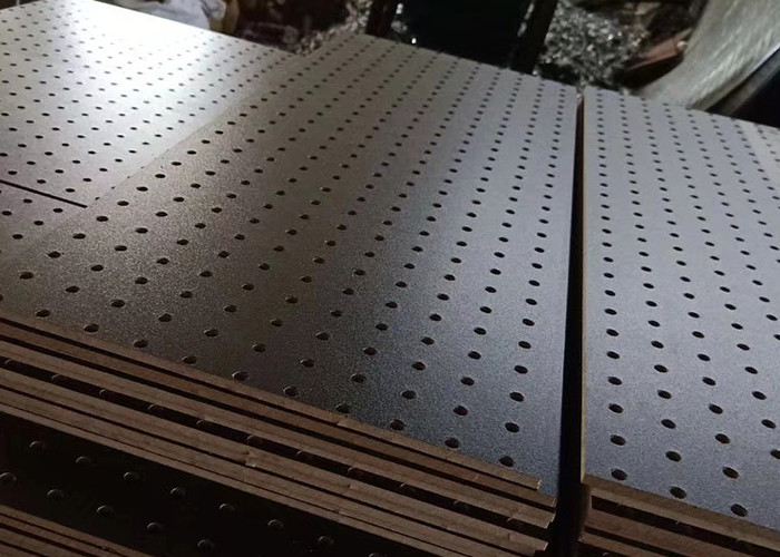 750kg/m3 MDF Pegboard Wood Photo Frame Perforated Hardboard With Holes