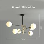 Nordic Chandelier Living Room Bedroom Ceiling Chandelier Creative Hanging Light