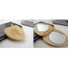 Buy cheap wood heart shape makeup mirror from wholesalers