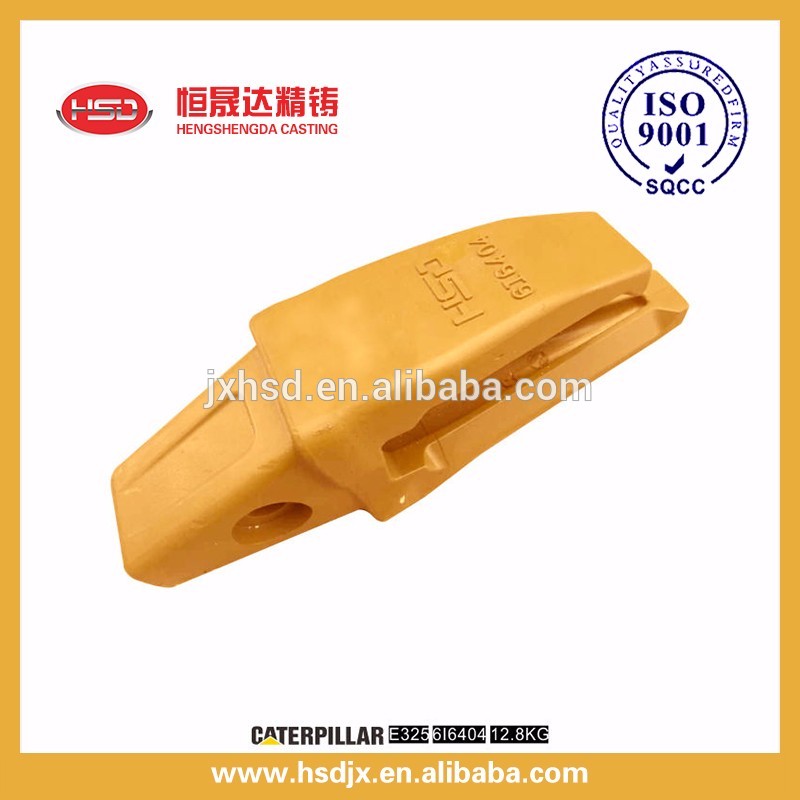 Side tooth pin flat type construction machinery parts excavator bucket teeth 7T3402 used for E325 machine on sale
