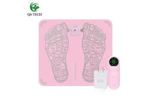 Quality China wireless ems foot massager USB charge massage with detachable control unit wholesale