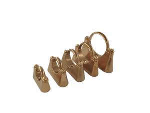 Quality Ferrule Brass Saddle Pipe Clamp 15mm - 54mm Casting Bronze wholesale