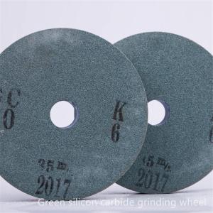 Quality 250mm Green Silicon Carbide Bench Grinding Wheels Glass Semiconductors Polishing wholesale