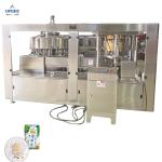 Fresh coconuts water canning machine coconut milk drink canned filling seaming