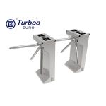 Stainless Steel RFID Fingerprint Security Tripod Turnstile Gate , 100-240V