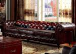 Union Jack Flag Leather Chesterfield Sofa Vintage Leather Sofas 2 3 seaters