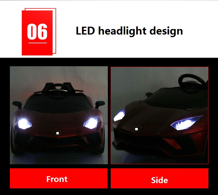 390 Motor Dual-Drive Electric Ride On Car for Kids Multifunctional and Versatile 12V
