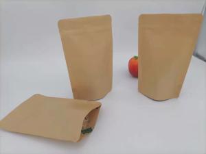 Quality PLA Stand Up Style Compostable Coffee Bags Moisture Proof wholesale