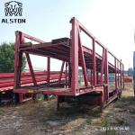 6-Position Vehicle Transporter with BPW Axles, Used Car Carrier Trailer For Sale
