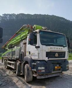 Quality 2020 56m Zoomlion concrete pump truck with Shandeka chassis for sale at a special price wholesale