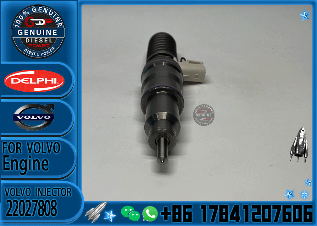 85013611 Common Rail Fuel Injector 22027808 21092434 Md13 Mp8 D13 Engine Parts EX631079