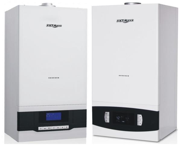 16-24kw Wall Mounted Water Boilers , Gas Hot Water Boiler Double Pipe For