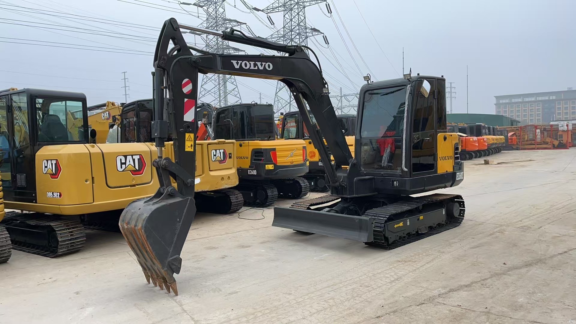 2023 Year 6 Ton Mini Used Volvo EC60C Excavator Hydraulic Crawler Digger