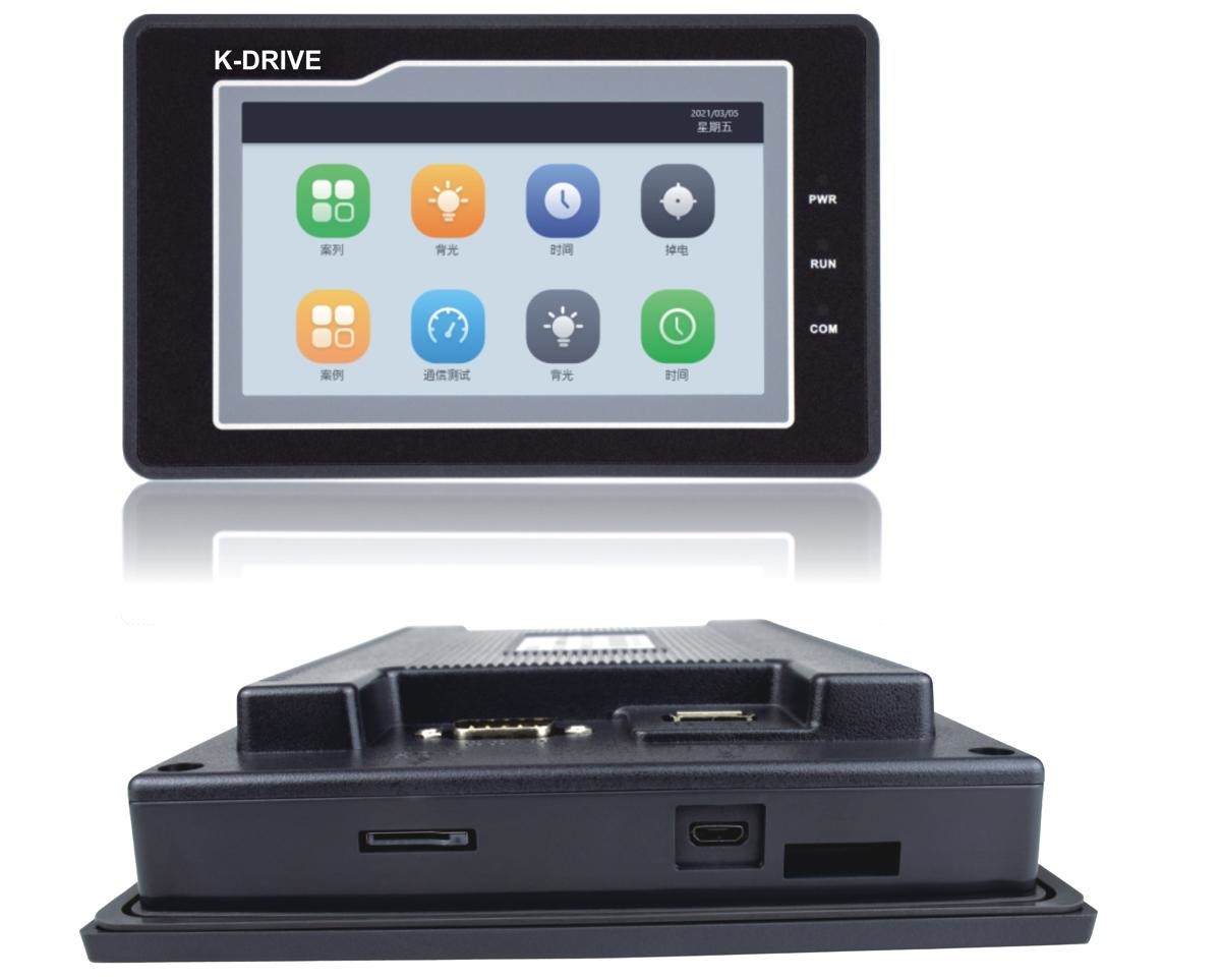 4 Wire Resistive HMI Touch Screen Practical Multipurpose GS2107-WTBD