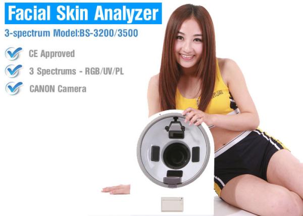 Cheap UV / PL Light Skin Analysis Equipment For Skin Care With 3: 4 Preview System for sale