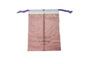 Quality Recyclable Polypropylene Drawstring Bag LDPE / CPE Materials wholesale