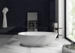 Elegant Look Free Standing Deep Soaker Tub Non Toxic Eco Friendly