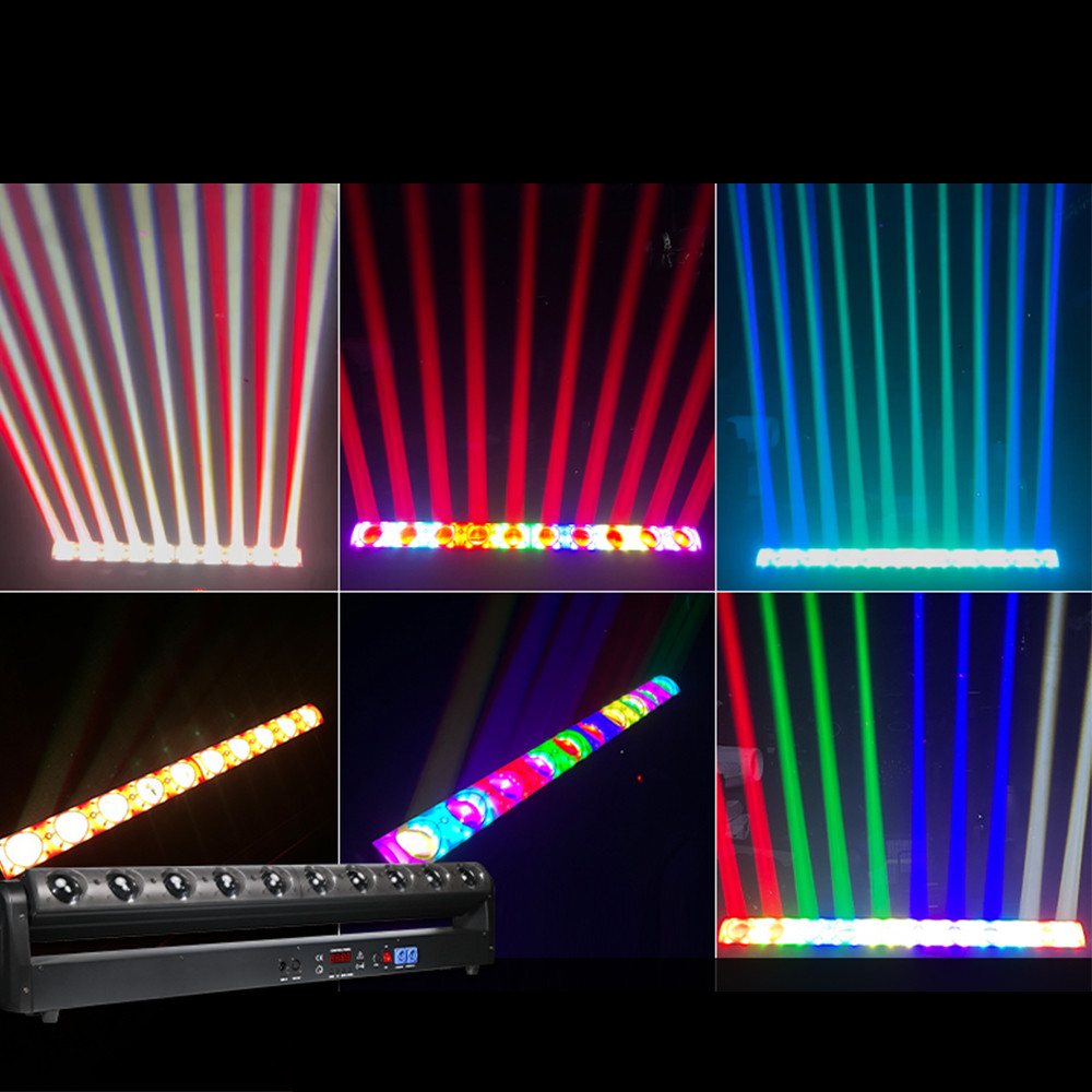 10pcs 40W 4in1 LED moving head light stage bar nightclub live studio scanning 400W RGBW light