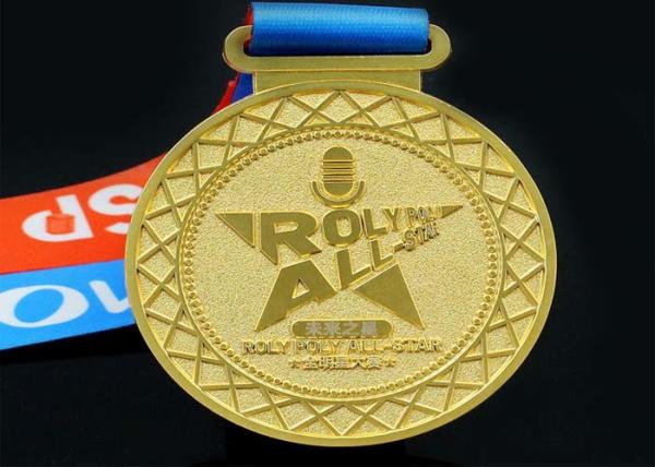 Marathon gold silver medal school running metal MEDALS sports meeting running