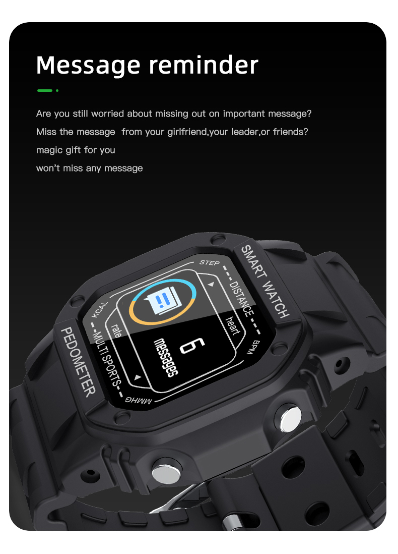 OEM 0.96TFT Kids Fitness Tracker Watch Waterproof Digital Sports Wrist Wearable