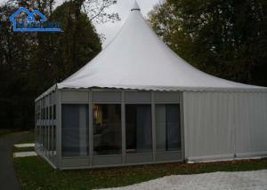 Quality Customized Glass Pinnacle Marquee Tent Glass Wall Pagoda Tent On Sale For Outdoor Event wholesale