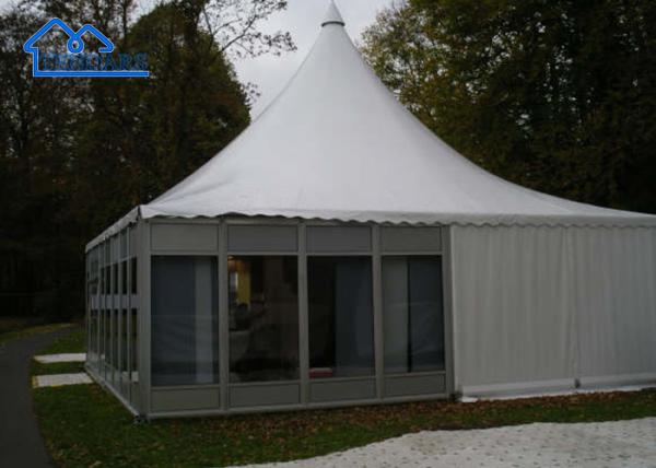 Customized Glass Pinnacle Marquee Tent Glass Wall Pagoda Tent On Sale For