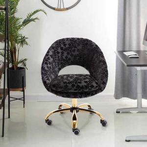 Quality Black 18.90 inch Depth Swivel Living Room Office Chair 8.2KGS wholesale