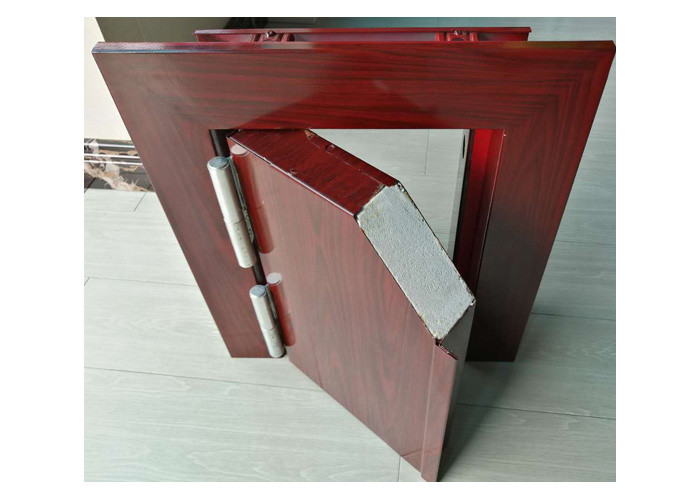 Wrought Iron Door Metal Security Fireproof Steel Door