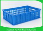 Mesh Plastic Food Crates Moving Storage Environmental Protection For Supermarket