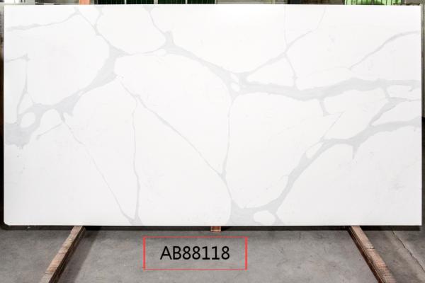 6mm Thickness Artificial Quartz Countertops Heat Insulation Table Top Floor