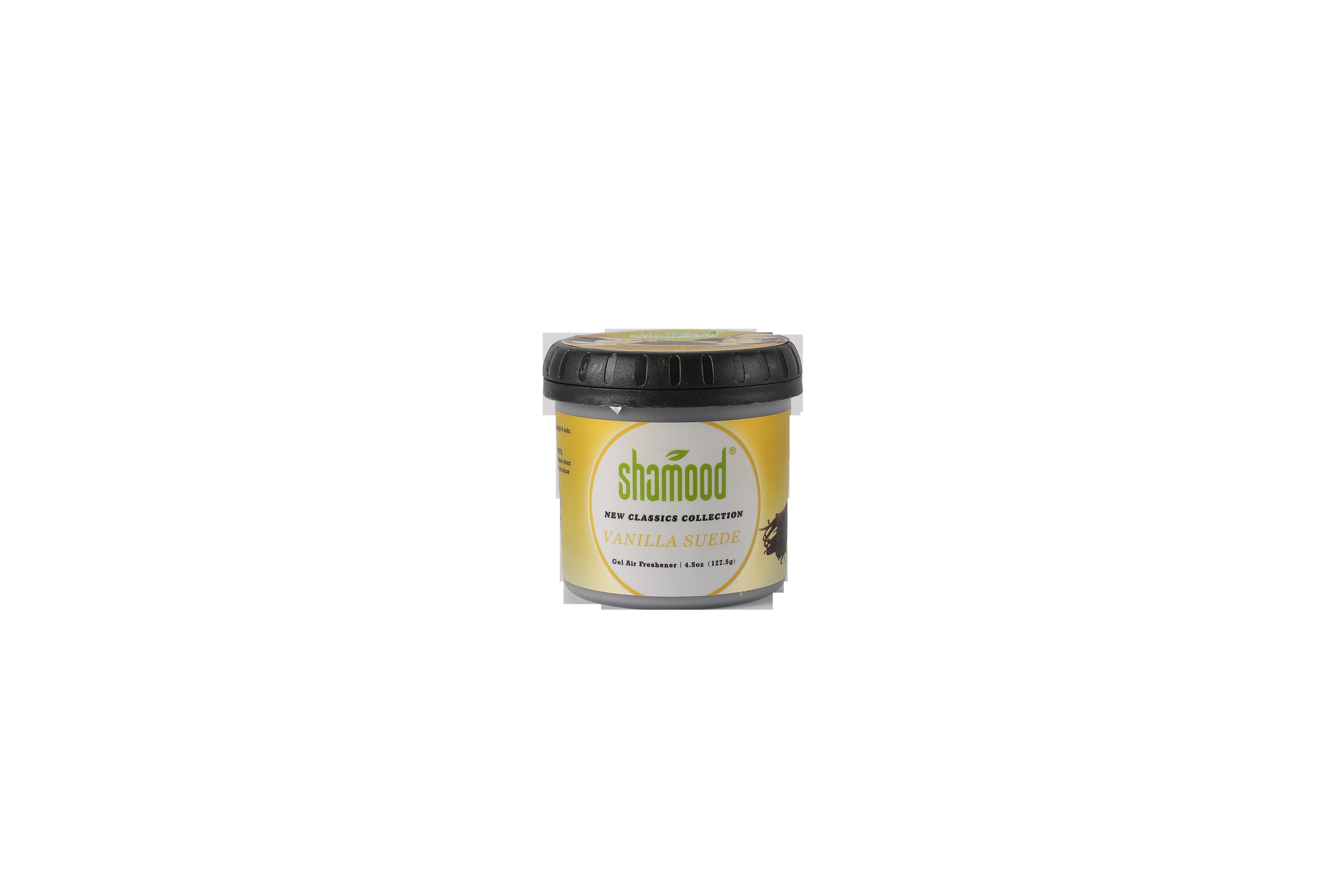 Odm 4.5oz Vanilla Suede Smell Car Freshener Gel