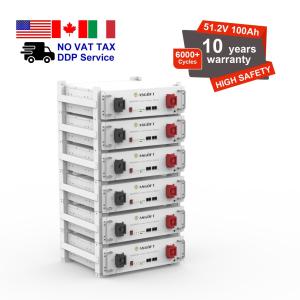 Quality BYD Energy Storage Stackable Server Rack Mounted 51.2 V 100Ah Lifepo4 Battery wholesale